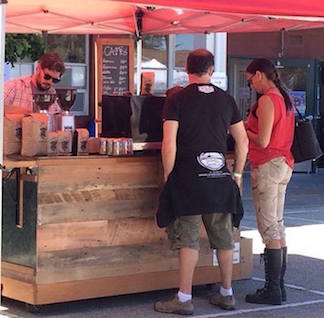 mobil catering espresso cart